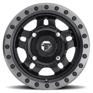 Fuel Anza 14x7 ATV/UTV Wheel - Matte Black (4/156) 4+3 [D5571470A544]