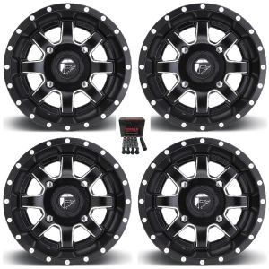 Fuel Maverick ATV Wheels Black 14