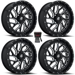 Fuel Triton UTV Wheels Black 20