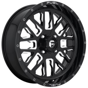Fuel Stroke 20x7 ATV/UTV Wheel - Gloss Black (4/156) 4+3 [D6112070A544]