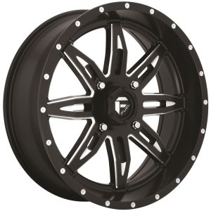 Fuel Lethal 20x7 ATV/UTV Wheel - Matte Black (4/137) 4+3 [D5672070A644]