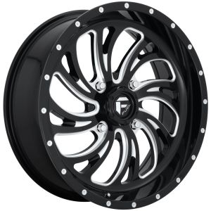 Fuel Kompressor 18x7 ATV/UTV Wheel - Gloss Black (4/156) 4+3 [D6411870A544]