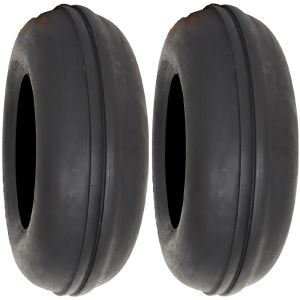 Pair of System 3 DS340 Ribbed Front (4ply) ATV Sand Tires [31x11-15] (2)