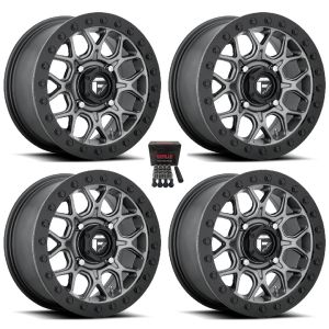 Fuel Tech Beadlock UTV Wheels Gunmetal 15