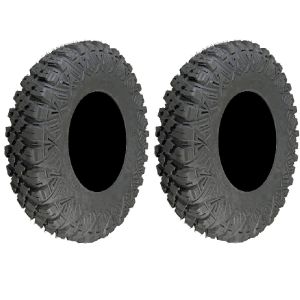 Pair of MRT Race Sticky (8ply) Radial ATV Tires [33x10-15] (2)