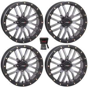 System 3 ST-3 Gunmetal UTV Wheels 22