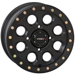 System 3 SB-7 Beadlock 15x7 ATV/UTV Wheel - Matte Black (4/137) 5+2 [15S3-7537]