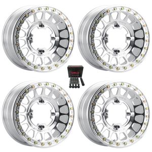 Method 412 Beadlock Wheels/Rims Polished 15