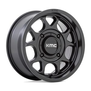 KMC KS137 Toro S 15x7 ATV/UTV Wheel - Satin Black (4/156) +10mm