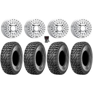 MetalFX Hitman Beadlock 15x6 Wheels Raw 33