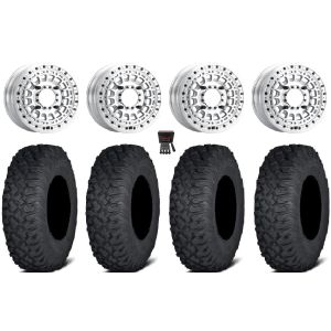 MetalFX Hitman Beadlock 15x6 Wheels Raw 32