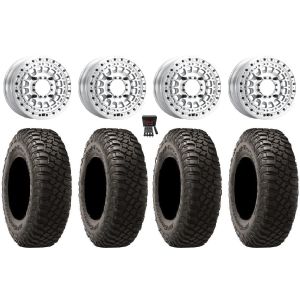 MetalFX Hitman Beadlock 15x6 Wheels Raw 32