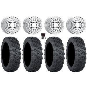 MetalFX Hitman Beadlock 15x6 Wheels Raw 32