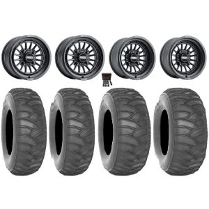 MetalFX Delta 15x7/15x10 Wheels Black 32