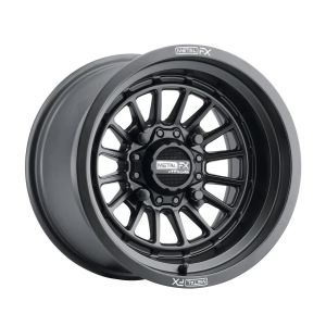 MetalFX Delta 15x10 Wide ATV/UTV Wheel - Satin Black 4/156 +0mm [78210]