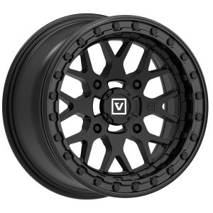 Valor V07 Beadlock 15X7 ATV/UTV Wheel - Satin Black (4/156) +25mm