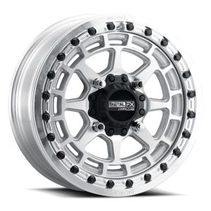 MetalFX Outlaw Beadlock 15x6 ATV/UTV Wheel - Raw 4x156 +38mm [78517]