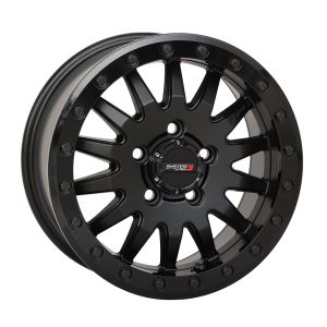 System 3 SB-8 Beadlock 15x7 UTV Wheel - Matte Black (5x4.5) +38mm [15S3-8544]