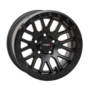 System 3 SB-9 Beadlock 15x9 UTV Wheel - Matte Black (5x4.5) 5+4 [15S3-9544]