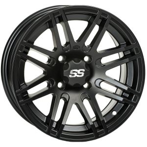 ITP SS316 Matte Black ATV Wheel Front/Rear 14x7 4/156 (4+3) [14SB903]