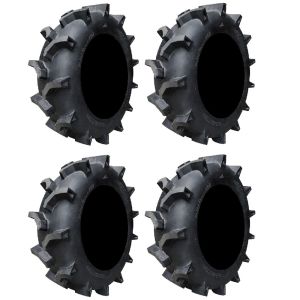 Full set of Interco Interforce 628 33x8-20 (6ply) ATV Mud Tires (4)