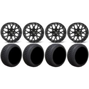 ITP Hurricane Black Golf Wheels 14