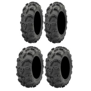 Full set of ITP Mud Lite XL 26x9-12 and 26x12-12 ATV Tires (4)