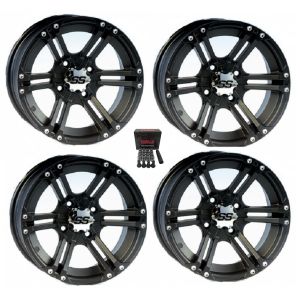 ITP SS212 ATV Wheels/Rims Black 12