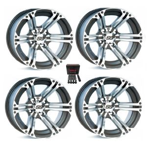 ITP SS212 ATV Wheels/Rims Machined 12