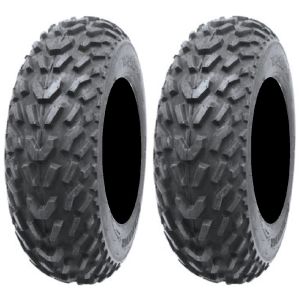 Pair of Kenda Pathfinder (4ply) 25x8-12 ATV Front Tires (2)