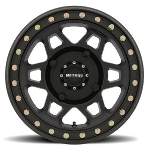Method 405 Beadlock Matte Black ATV/UTV Wheel 15x7 4/137 (4+3) [MR40557047543B]