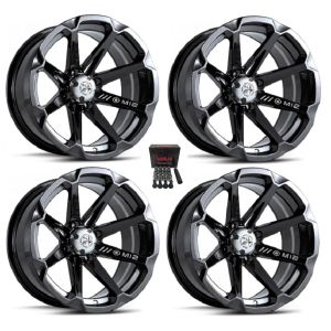 MSA M12 Diesel UTV Wheels/Rims Black 14