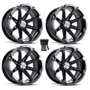 MSA M12 Diesel UTV Wheels/Rims Black 15