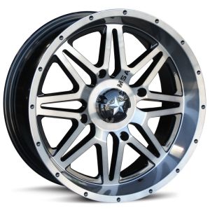 MSA M26 Vibe ATV Wheel - Dark Tint [14x7] +0mm 4/110 [M26-04710]