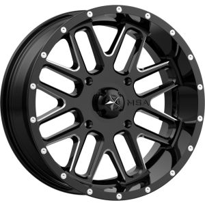 MSA M35 Bandit 18x7 ATV/UTV Wheel - Milled (4/156) +0mm [M35-018756M]