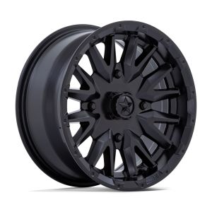 MSA M49 Creed 14x7 ATV/UTV Wheel -  Matte Black (4/110) +10mm [MA049MX14704010]