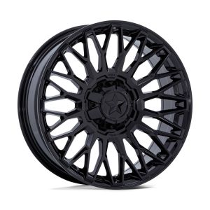MSA M50 Clubber 15x7 UTV Wheel - Gloss Black (5x4.5) +10mm [MA050BX15701210]