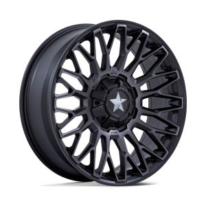 MSA M50 Clubber 20x7 ATV Wheel- Matte Black DDT (4/137+4/156) +0mm