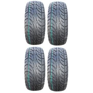 Full set of MotoSport EFX Street Fusion 23x9.5-12 (6ply) Golf Cart Tires (4)