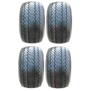 Full set of MotoSport EFX Pro Rider 18x8.5-8 (4ply) Golf Cart Tires (4)