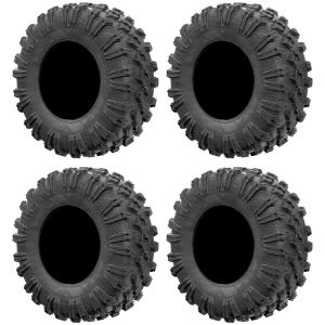 Full set of Motosport EFX MotoRavage (8ply) Radial 30x10-16 ATV Tires (4)