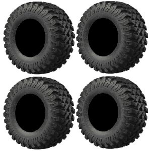 Full Set of Motosport EFX MotoRally (8ply) Radial 28x10-14 ATV Tires (4)