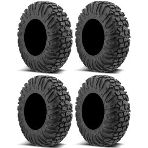 Full set of Motosport EFX MotoVator (8ply) Radial 28x9.5-14 ATV Tires (4)