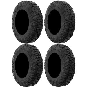 Full set of Motosport EFX MotoVator (8ply) Radial 34x9.5-18 ATV Tires (4)