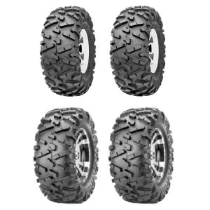 Full set of Maxxis BigHorn 2.0 Radial 26x9-12 and 26x11-12 ATV Tires (4)