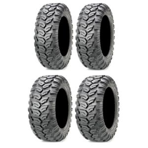 Full set of Maxxis Ceros Radial 25x8-12 and 25x10-12 ATV Tires (4)