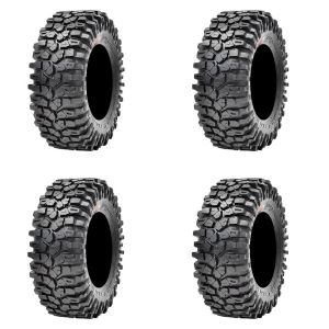 Full set of Maxxis Roxxzilla Radial (8ply) ATV Tires 37x10-17 (4)