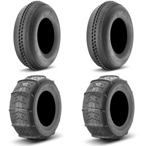 Full set of Super ATV SandCat 32x11-15 and 32x13-15 ATV Tires (4)