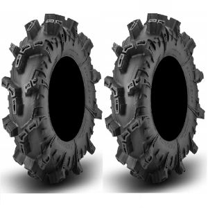 Pair of Super ATV Terminator Max (6ply) ATV Mud Tires 35x10-22 (2)