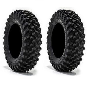 Pair of Super ATV Warrior XT (8ply) ATV Mud Tires 30x10-15 (2)